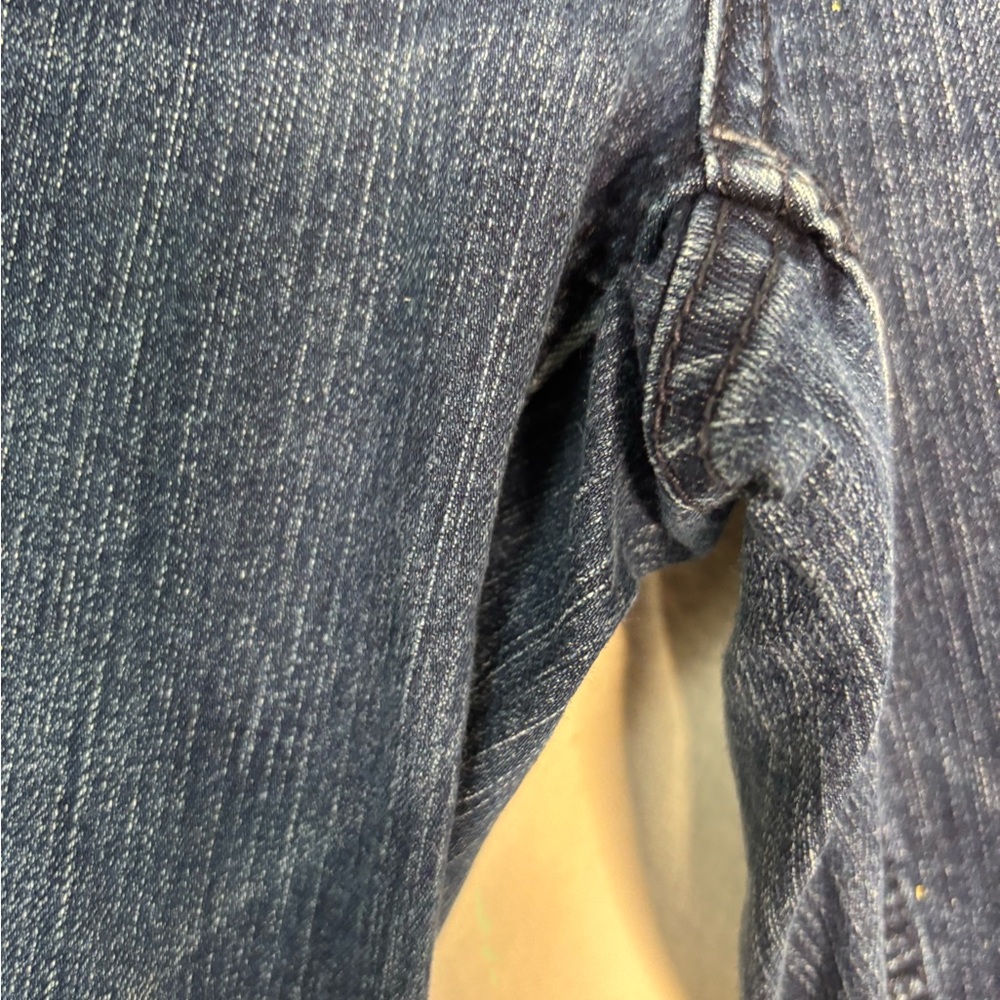 New York & Company Boot Cut Straight Classic Blue Curvy Flare Jeans sz 6 - Picture 7 of 11